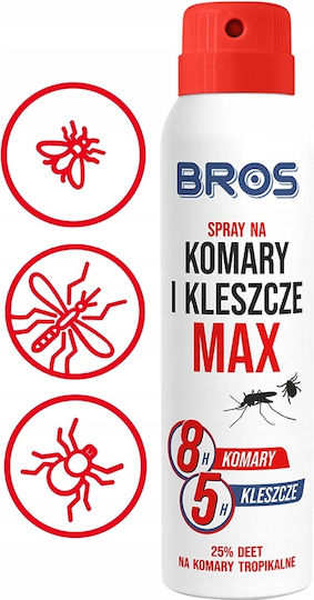Bros Spray Insecto-repellent Deet Potrivit pentru Copii 90ml