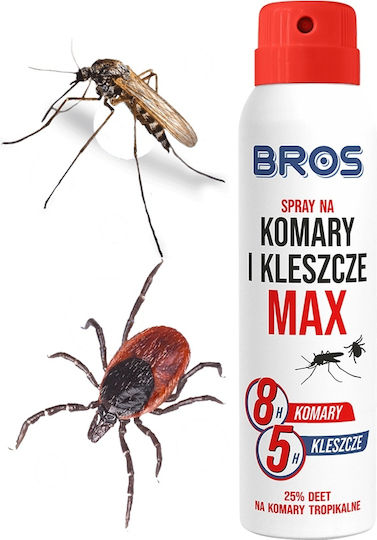 Bros Spray Insecto-repellent Deet Potrivit pentru Copii 90ml