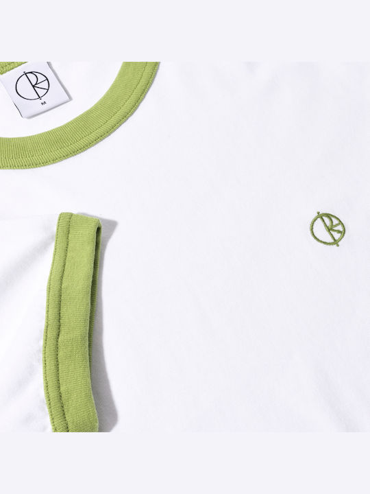 T-shirt White / Peridot