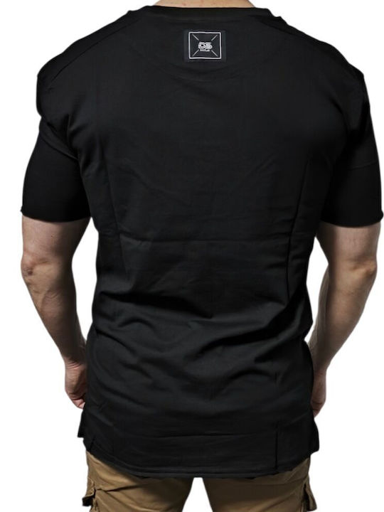T-shirt Μαύρο