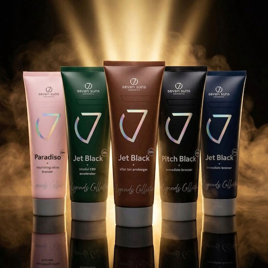 7Suns Cosmetics Pitch Solarium Lotion Σώματος Ultra Dark 250ml