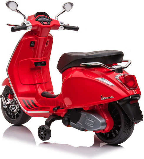 Kids Vespa Electric 12 Volt Red