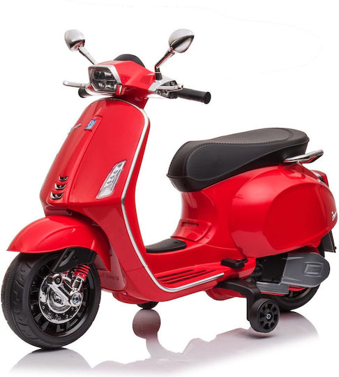 Kids Vespa Electric 12 Volt Red