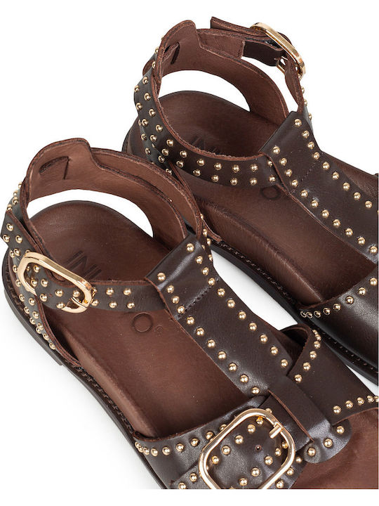 Women's Flat Sandals Brown