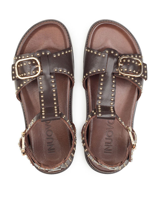 Women's Flat Sandals Brown