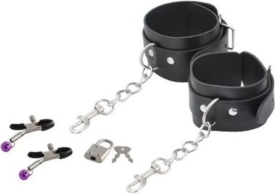 BDSM Kit σε Μαύρο Χρώμα 13τμχ
