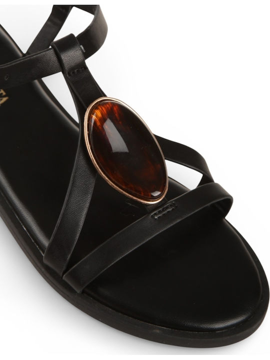 Women's Flat Sandals Black