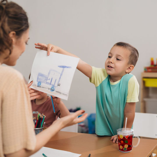 Relaxdays Kinderbecher aus Kunststoff Orange