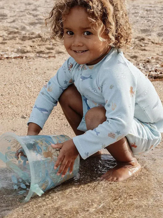 Little Dutch Παιδικό Μαγιό Μπλούζα με Μακρύ Μανίκι Ocean Friends