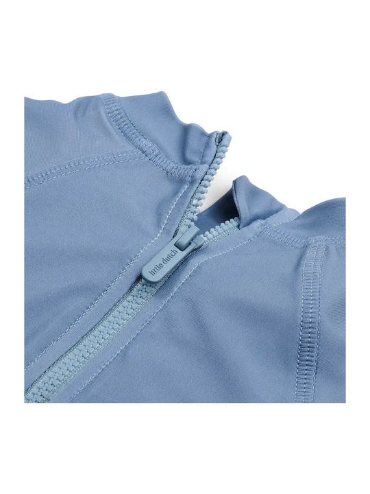 Little Dutch Παιδικό Μαγιό Μπλούζα με Μακρύ Μανίκι Ocean Blue