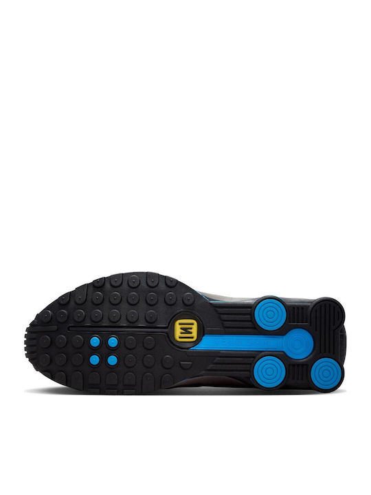 Shox R4 Мъжки Сникърси Черни