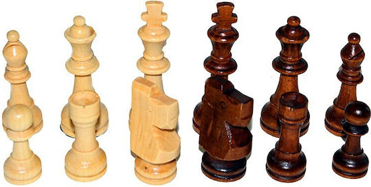 Pokeritems Ξύλινα Πιόνια για Σκάκι