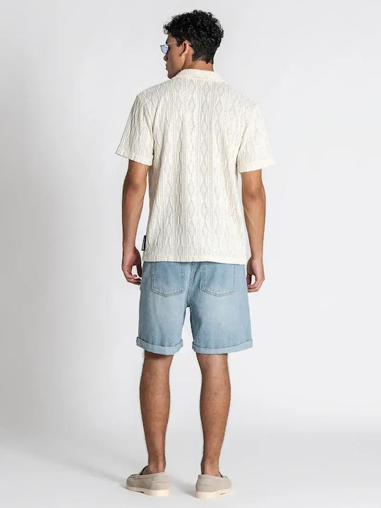 Kurzärmeliges Herrenhemd Off-White