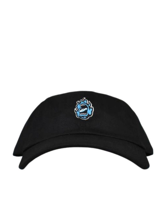 Santa Cruz Καπέλα Screaming Mini Flame Cap Black-sca-cap-9536-black