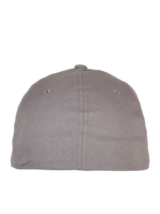 V-Flexfit Baumwoll-Twill Kappen Grau Ss23 5001-00111