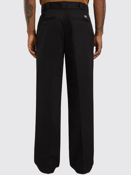 Work Ανδρικό Παντελόνι Loose Fit Μαύρο