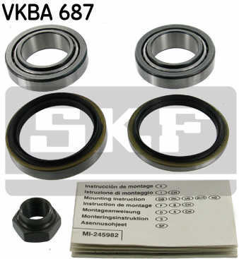 Skf Vkba 687 Wheel Bearing Set