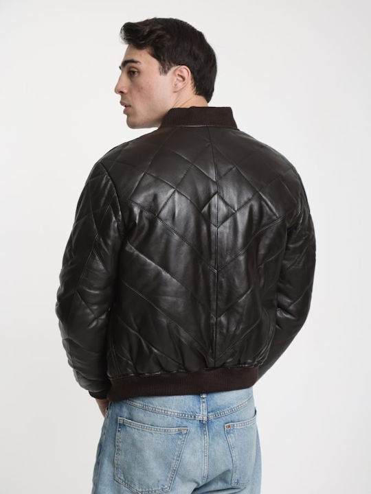 Leather Jacket Brown