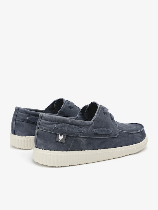 Men's Boat Shoes In Blue Colour Relaxed Fit