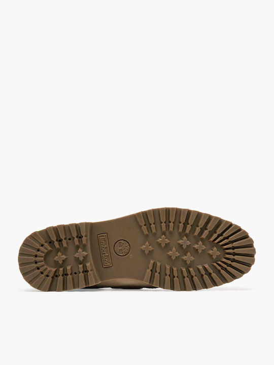 Leather Men's Boat Shoes in Brown Colour