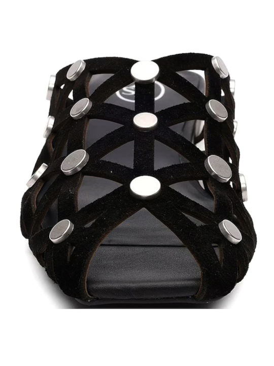 Bone01 Combo A Mules With Heel In Black Colour