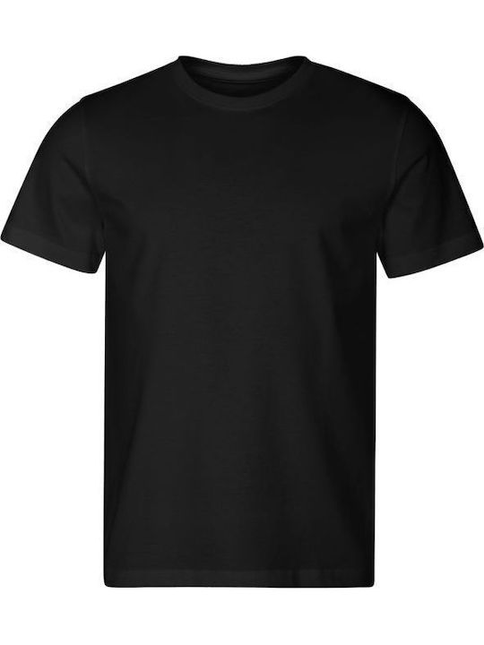 Malfini Ανδρικό Διαφημιστικό T-shirt Κοντομάνικο Black