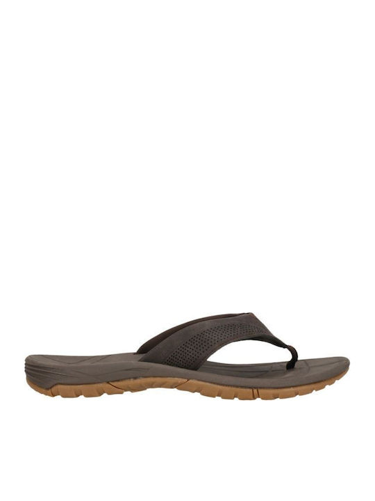 Men's Brown Flip Flops
