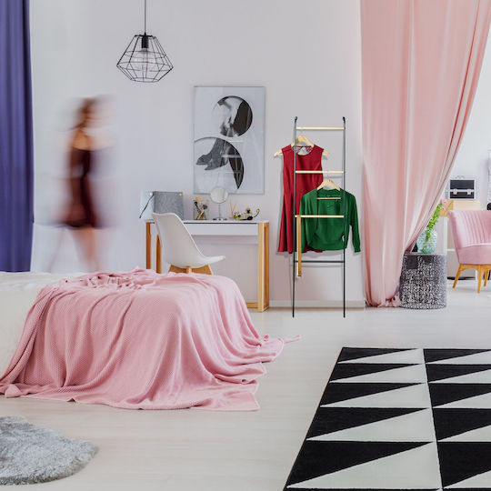 Relaxdays Wandhalterung 40x160cm Schwarze