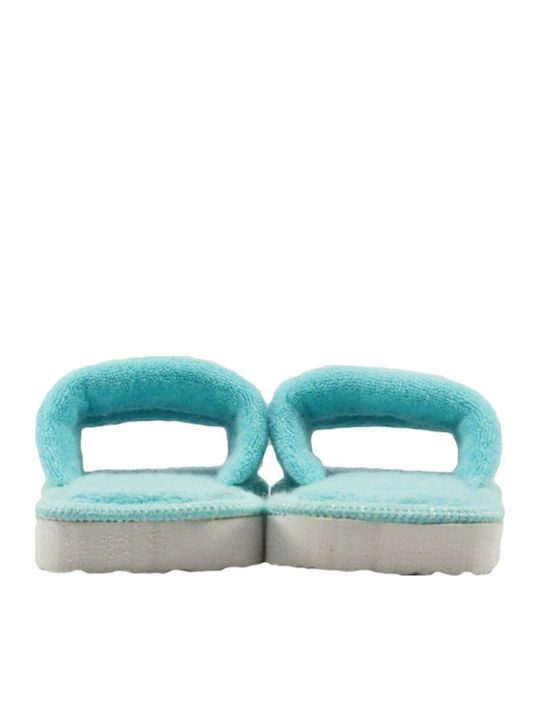Terry Winter Women's Light Blue Slippers