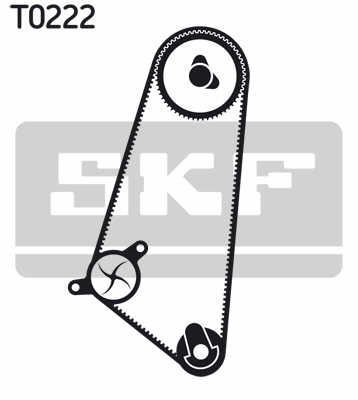 SKF Vkmc 01100 Wasserpumpe Zahnriemensatz