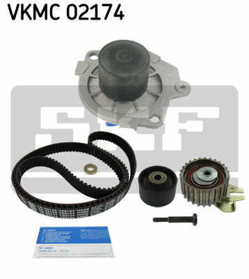 Skf Vkmc 02174 Water Pump Timing Belt Set