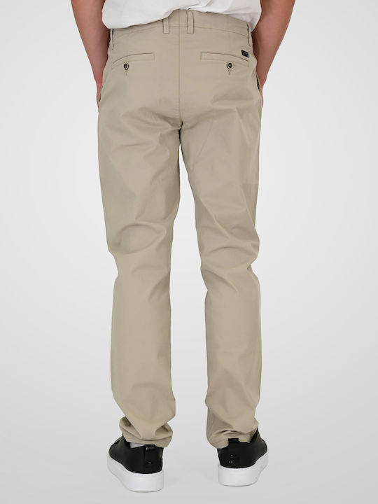 Chino Elastic Trousers Ecru