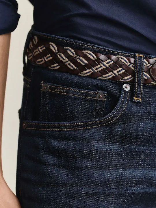Herren Jeanshosen Regular Fit Dunkelblau