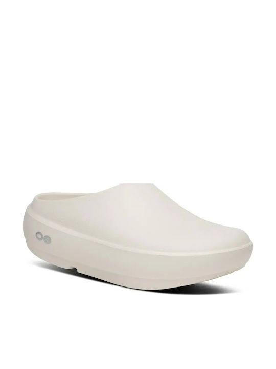 Oofos Oofos Holzschuhe Beige 2400-Chalk