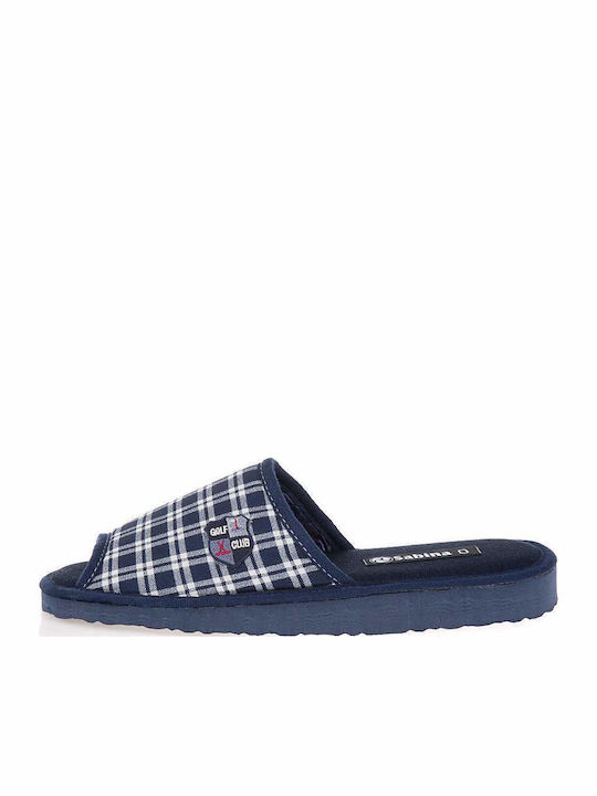 Men's Slippers Blue SA250 Blue