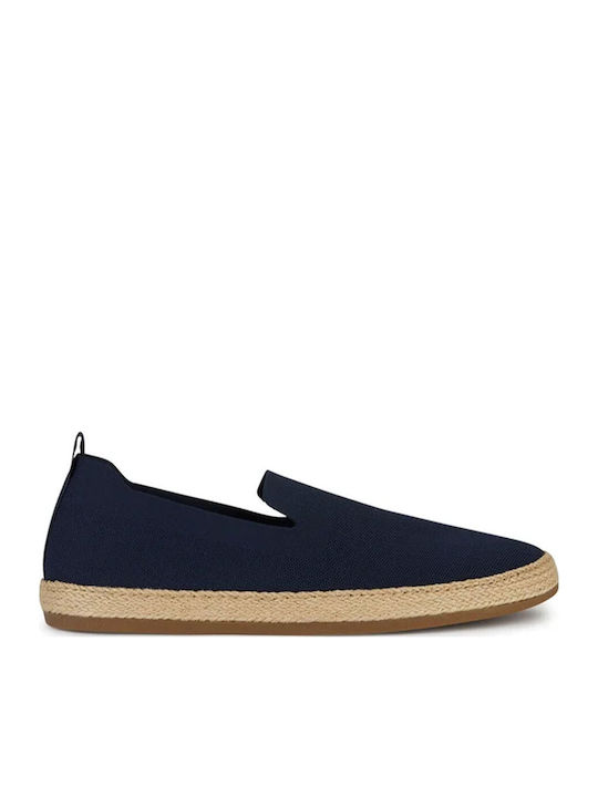 Fabric Men's Espadrilles In Blue Color