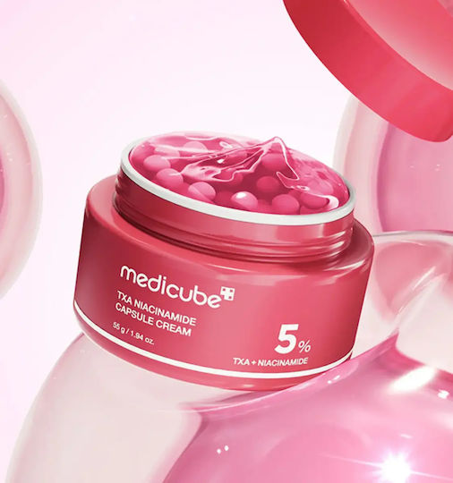 Medicube Txa Niacinamide Capsule Face Cream for Moisturizing, Restoring & Blemishes with Hyaluronic Acid & Niacinamide 55ml