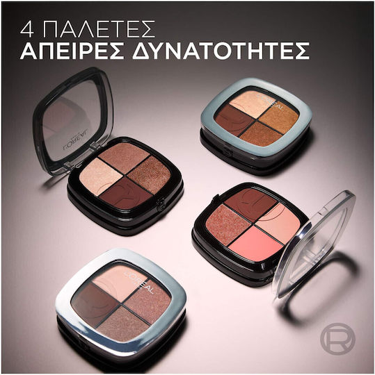 L'Oreal Paris Rendez-vous Couleur Палитра със Сенки за Очи в Пресована Пудра 01 Spring Dans Le Marais