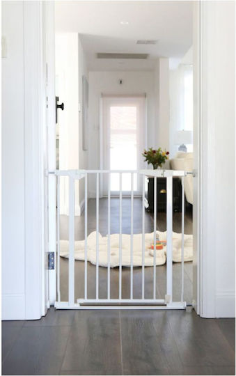 Dreambaby Security Door Made of Metal in White Color