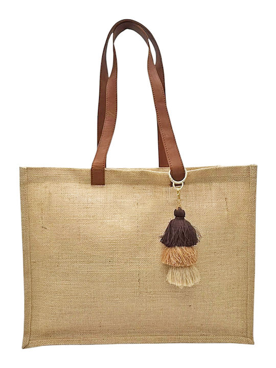 Savil Brown Wicker Beach Bag Savil Brown Wicker Beach Bag