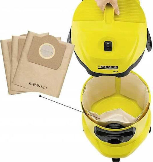 Staubsaugerbeutel 5 Stück Kompatibilität mit Staubsauger Karcher