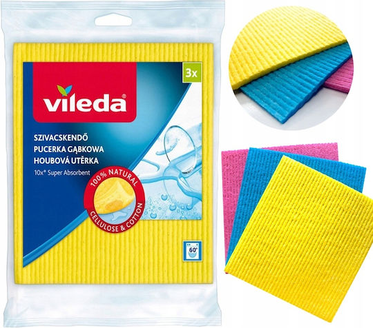 Vileda Sponge Wipes Set 3