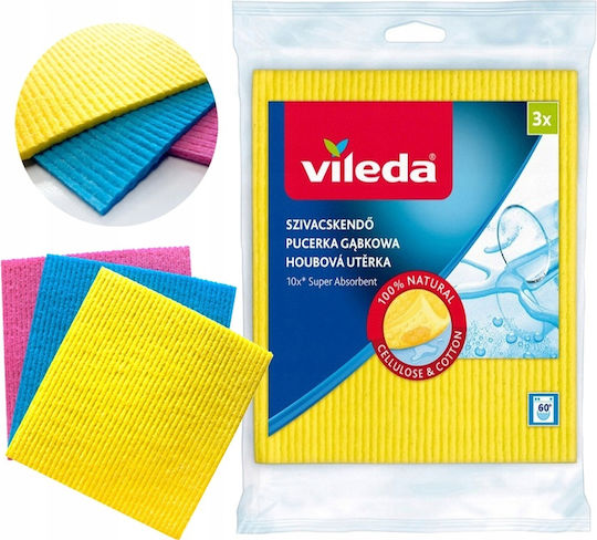 Vileda Sponge Wipes Set 3