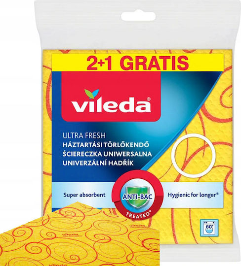 Vileda 3d Universal Mop 3 Pcs