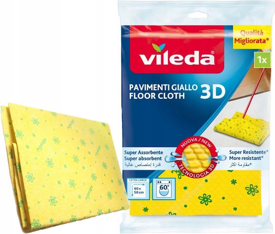 Vileda Lavetă Podea 3D Microfibră 1 Bucată