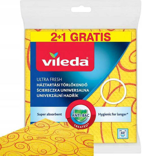 Vileda 3d Universal Mop 3 Pcs
