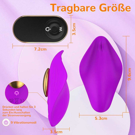 Mini Vibrator Clitoral Cu Control De La Distanță Roz