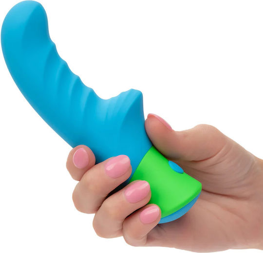 Calexotics Ridged-g Vibrator Δονητής G-Spot Μπλε