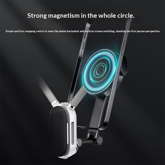 Funsnap Scs-nh001 Magnetic Neck Support Stand Grey