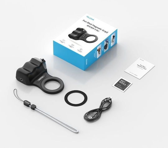 Grip Magnetic Magsafe Suport Cu Telecomandă Bluetooth Pentru Iphone P5-mp-001bk